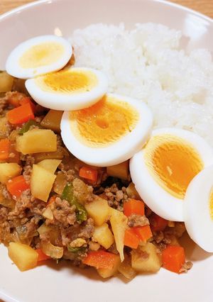 簡単！カレー丼-レシピのメイン写真