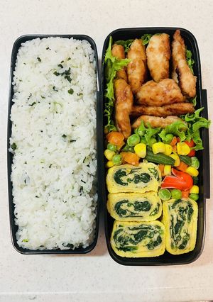 中学生弁当2023.11.8-レシピのメイン写真