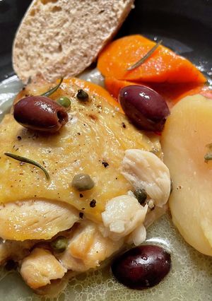 ギリシャ風鶏ももの煮込み-レシピのメイン写真