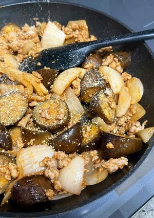 ナスと豚ミンチのボロネーゼ風-レシピのメイン写真
