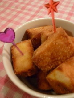 高野豆腐のコロコロ唐揚げ-レシピのメイン写真