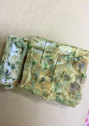 日本酒のあて/青のりの卵焼き-レシピのメイン写真