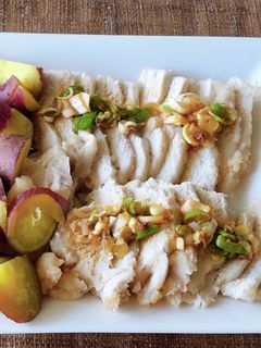 花椒香るよだれ鶏&さつま芋★昼ご飯★弁当-レシピのメイン写真