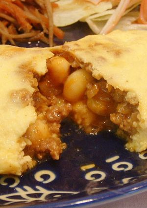 大豆のカレー風味オムレツ-レシピのメイン写真
