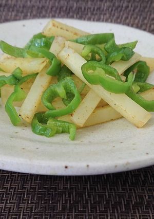 ♦野菜たべよう♦じゃが芋＆ピーマン炒め-レシピのメイン写真