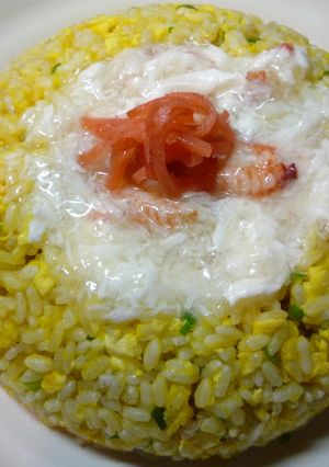 とろ～んと❀カニあんかけチャーハン！-レシピのメイン写真