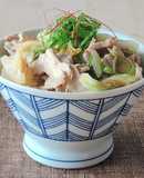 レンジ豚バラ白菜丼★昼ご飯★炊き込みご飯