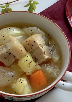 お野菜ゴロゴロスーチカーのポトフ-レシピのメイン写真