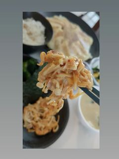えのきチーズ焼き♡焼肉のタレコチュジャン-レシピのメイン写真