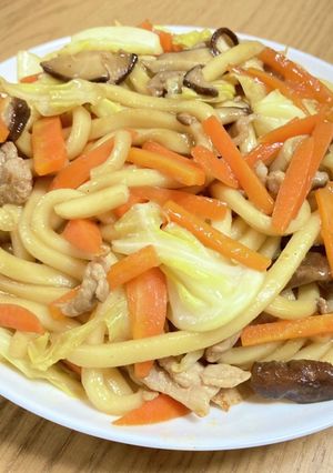 焼きうどん-レシピのメイン写真