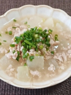 冬瓜のひき肉塩あんかけ-レシピのメイン写真