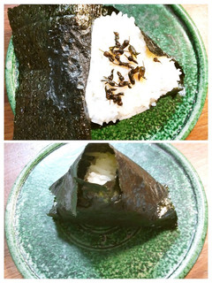 鮒寿司(鮒ずし)の飯と梅干おむすび -レシピのメイン写真