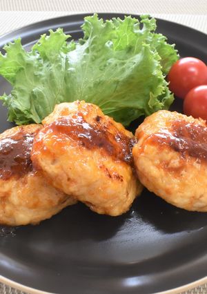 ポリ袋で簡単韓国風つくね-レシピのメイン写真