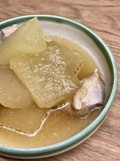 日本酒のあて/とうがんと鶏肉の煮込み-レシピのメイン写真