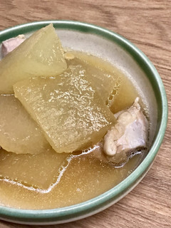 日本酒のあて/とうがんと鶏肉の煮込み-レシピのメイン写真