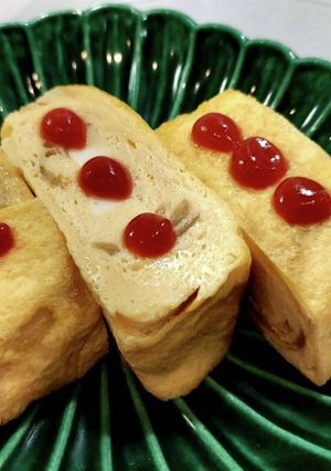 玉葱たっぷりのオムレツみたいな卵焼き！-レシピのメイン写真