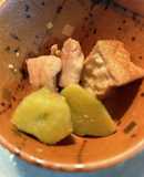 ホクホク宇宙芋と厚揚げ鶏肉のコロコロ煮