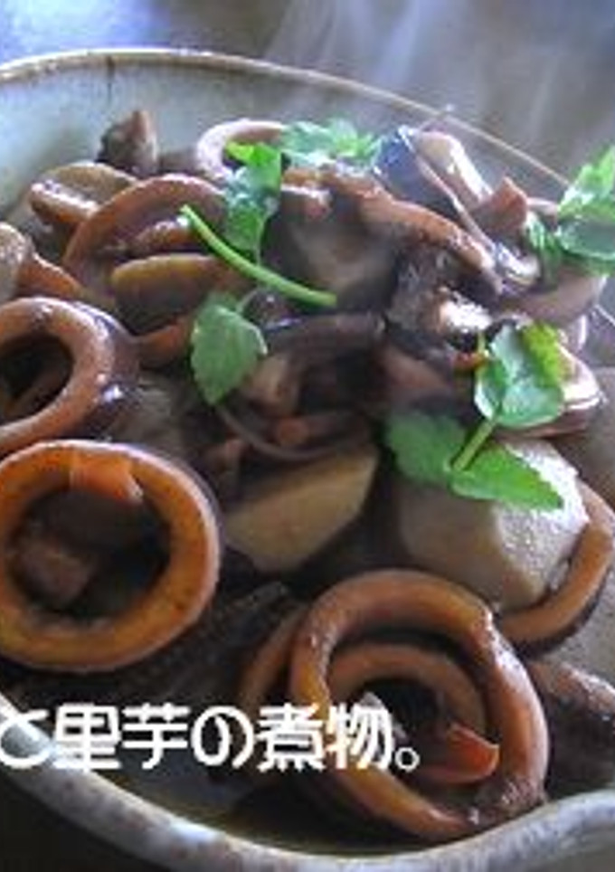 イカと里芋の煮物-レシピのメイン写真