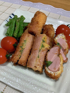 魚肉ソーセージの変わり揚げ♪-レシピのメイン写真