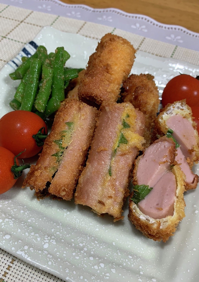 魚肉ソーセージの変わり揚げ♪-レシピのメイン写真