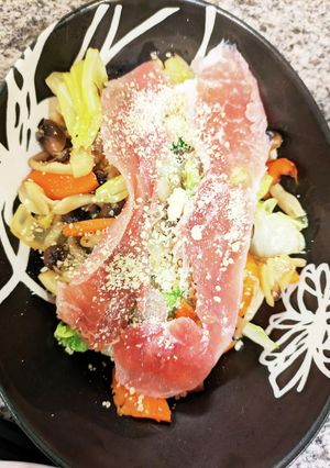 コクがあるイタリアン風野菜炒め丼-レシピのメイン写真