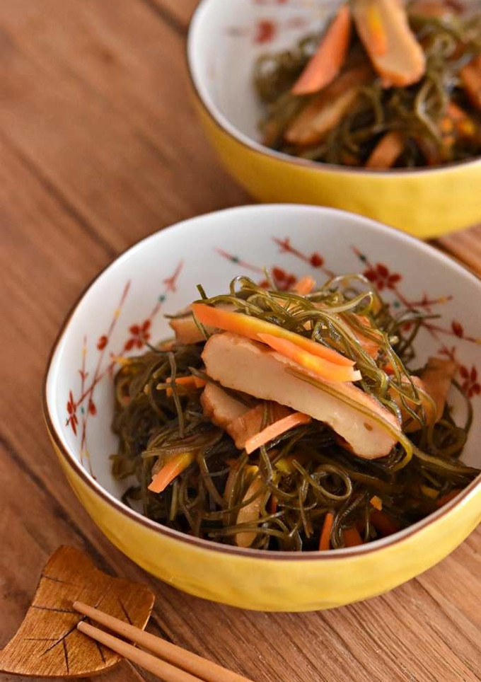 さつま揚げと切り昆布の煮物【作り置き】-レシピのメイン写真