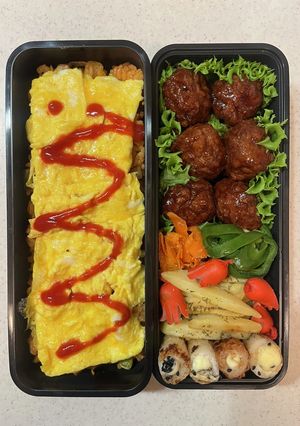 中学生弁当2023.11.9-レシピのメイン写真
