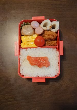 中学生女子弁当2023/11/10-レシピのメイン写真