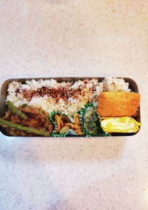 高校生弁当覚え書き248和風ハンバーグ-レシピのメイン写真