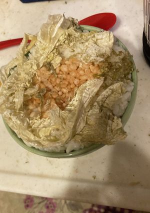 朝時間がなかった時の丼-レシピのメイン写真
