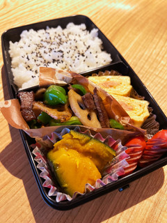 2023.11/10 高校生男子お弁当-レシピのメイン写真