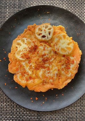 カリカリレンコンチーズ-レシピのメイン写真