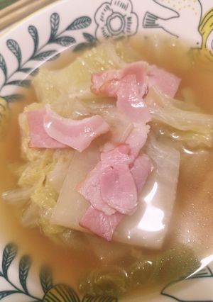 簡単★ダイエット白菜とろけるスープ-レシピのメイン写真