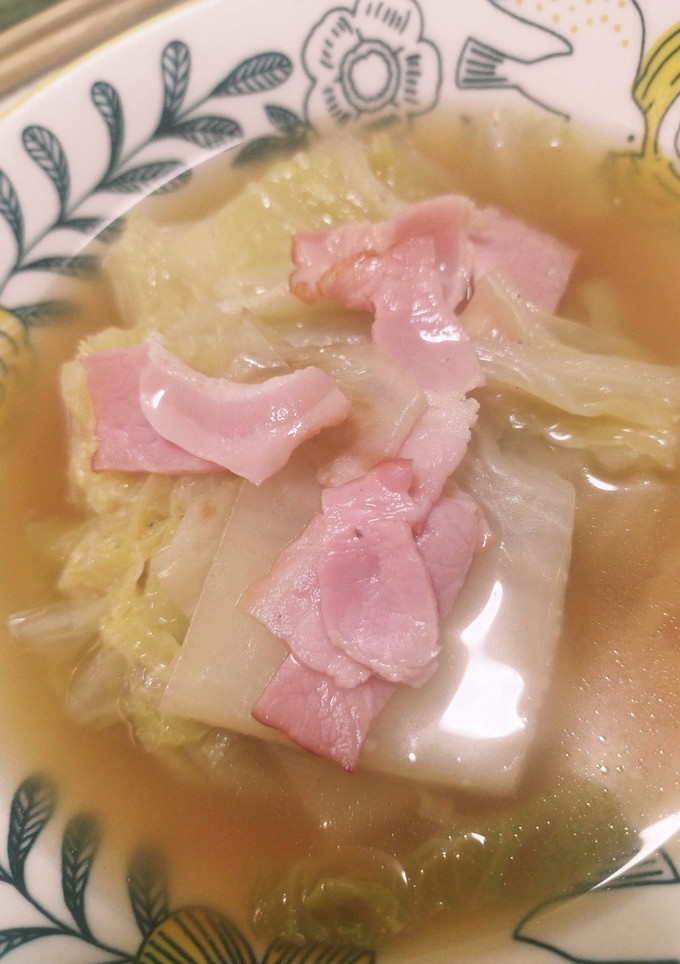 簡単★ダイエット白菜とろけるスープ-レシピのメイン写真