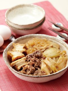 レンジで!すき焼き風煮込み-レシピのメイン写真