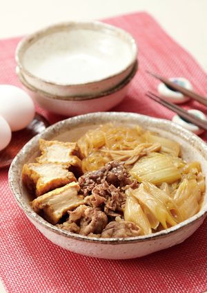 レンジで！すき焼き風煮込み-レシピのメイン写真