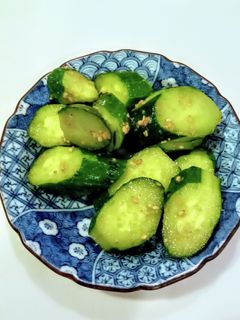 簡単!きゅうりの浅漬け-レシピのメイン写真