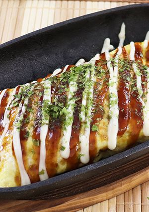 節約ヘルシー！キャベツともやしのオムレツ-レシピのメイン写真