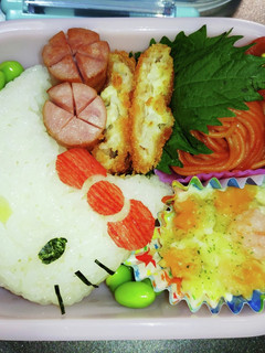 キティちゃんお弁当-レシピのメイン写真