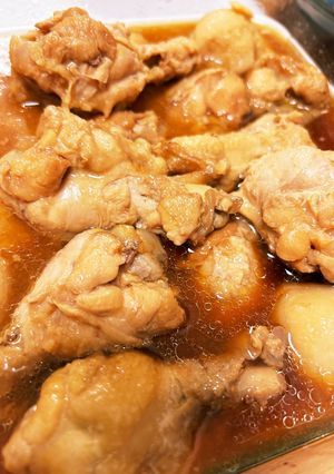 手羽とさといもの煮物　ホットクック-レシピのメイン写真