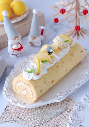 レモンロールケーキ-レシピのメイン写真