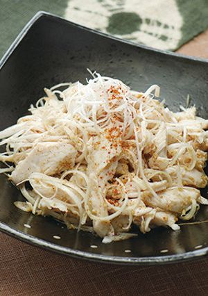 ねぎたっぷりささみごま和え-レシピのメイン写真