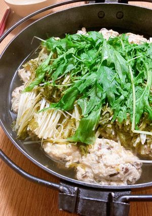 つくねのシンプル鍋-レシピのメイン写真