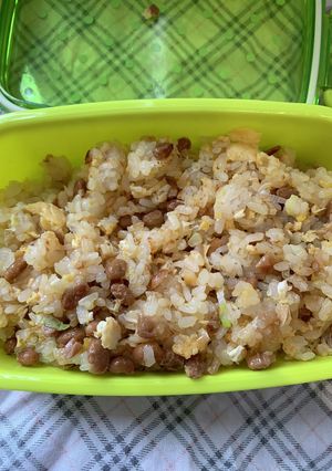 納豆炒飯（20231110）-レシピのメイン写真