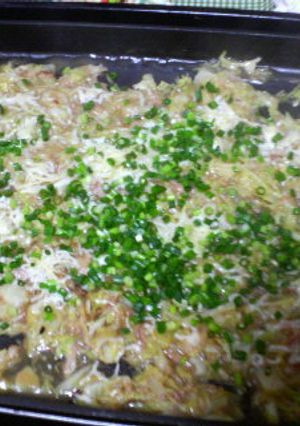 簡単！もんじゃ焼き♪-レシピのメイン写真