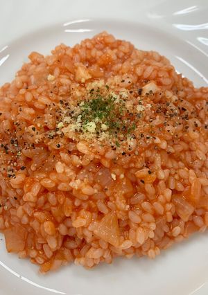 完熟トマトのリゾット-レシピのメイン写真