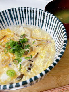 レンジでしめじたまご雑炊-レシピのメイン写真