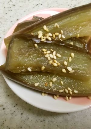 レンジで簡単！茄子の煮浸し-レシピのメイン写真