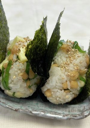 天かすと大葉とチーズのおにぎり-レシピのメイン写真