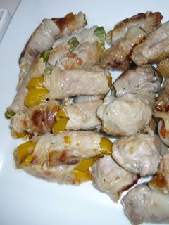 いろいろ野菜の豚肉巻き-レシピのメイン写真